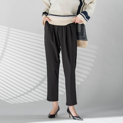 【ＷＥＢ限定】裏起毛キレイメストレッチパンツ≪手洗い可能≫