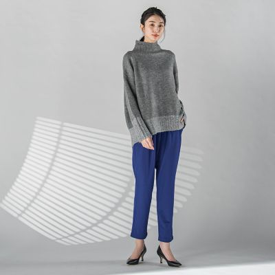 【ＷＥＢ限定】裏起毛キレイメストレッチパンツ≪手洗い可能≫