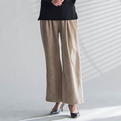 【ＷＥＢ限定】ストレッチコールパンツ≪手洗い可能≫