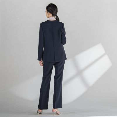 セラテリーダブルクロスセミフレアパンツ≪洗濯機で洗える≫