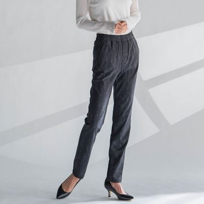 【ＷＥＢ限定】デニムライクハイテンションパンツ≪洗濯機で洗える≫