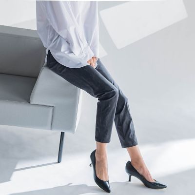 【ＷＥＢ限定】デニムライクハイテンションパンツ≪洗濯機で洗える≫