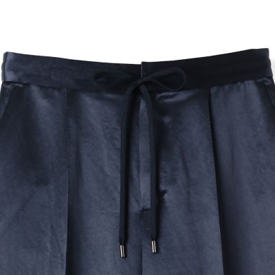 送料関税込み★VINCE★ハイライズサテンストレートパンツ セール】 ジョーゼットサテン ストレートパンツ （その他パンツ