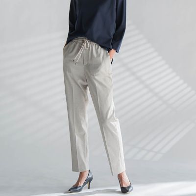 【ＷＥＢ限定】シェルタリングテーパードパンツ≪洗濯機で洗える≫