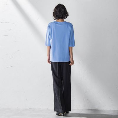 【ＷＥＢ限定】タックワイドパンツ≪洗濯機で洗える≫