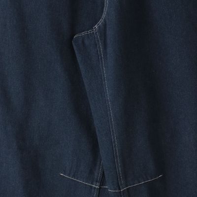 【ＷＥＢ限定】デニムカーブパンツ≪洗濯機で洗える≫