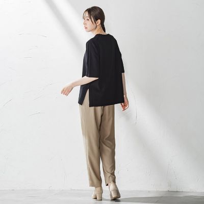 キレリテーパードパンツ≪洗濯機で洗える≫
