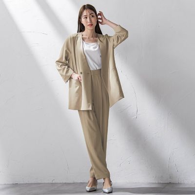 キレリテーパードパンツ≪洗濯機で洗える≫