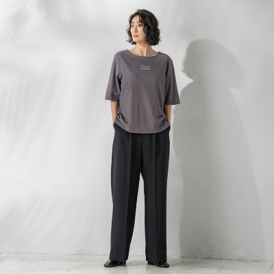 ドライシャンタンワイドパンツ≪洗濯機で洗える≫