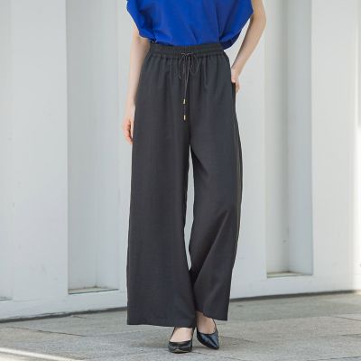 la.f...（Women）/ラ エフ 【WEB限定】タンブラーブッチャーワイドパンツ≪手洗い可能≫