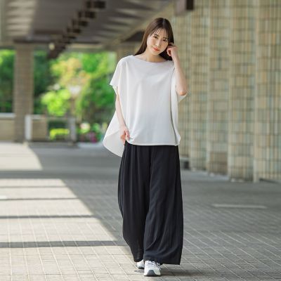 【ＷＥＢ限定】ガウチョワイドパンツ≪手洗い可能≫