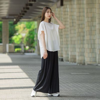 【ＷＥＢ限定】ガウチョワイドパンツ≪手洗い可能≫