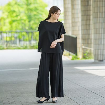 【ＷＥＢ限定】ガウチョワイドパンツ≪手洗い可能≫