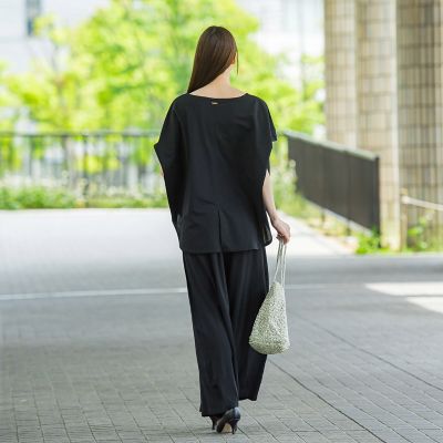 【ＷＥＢ限定】ガウチョワイドパンツ≪手洗い可能≫