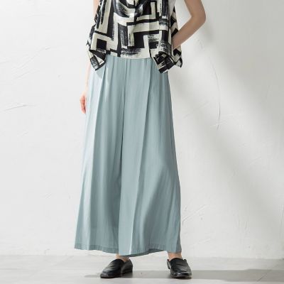 【ＷＥＢ限定】ガウチョワイドパンツ≪手洗い可能≫