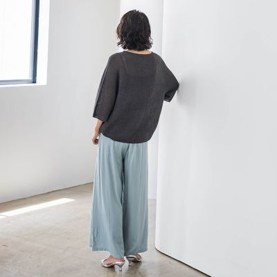 【ＷＥＢ限定】ガウチョワイドパンツ≪手洗い可能≫