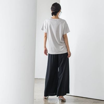 【ＷＥＢ限定】ウエストギャザーワイドパンツ≪手洗い可能≫