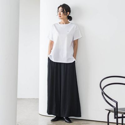 【ＷＥＢ限定】ウエストギャザーワイドパンツ≪手洗い可能≫