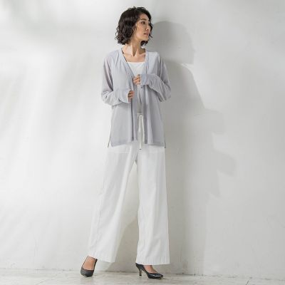 【ＷＥＢ限定】ハイテンションワイドパンツ≪洗濯機で洗える≫