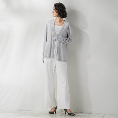 【ＷＥＢ限定】ハイテンションワイドパンツ≪洗濯機で洗える≫