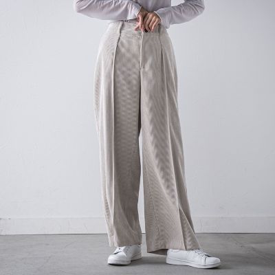 コーデュロイワイドパンツ≪洗濯機で洗える≫ | la.f（Women）/ラ
