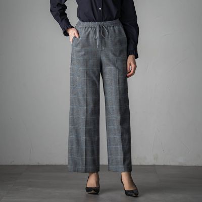 la.f...（Women）/ラ エフ ピクシエスタワイドパンツ&#8810;洗濯機で洗える&#8811; 24ブラック系その他 パンツ・ズボン【三越伊勢丹/公式】