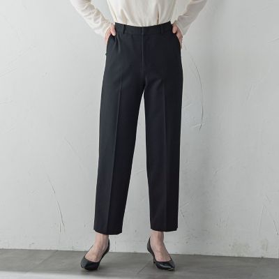 la.f...（Women）/ラ エフ ピクシエスタストレートパンツ&#8810;洗濯機で洗える&#8811; 04ブラック パンツ・ズボン【三越伊勢丹/公式】