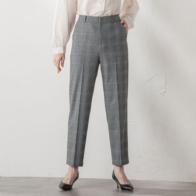 la.f...（Women）/ラ エフ ピクシエスタストレートパンツ&#8810;洗濯機で洗える&#8811; 24ブラック系その他 パンツ・ズボン【三越伊勢丹/公式】