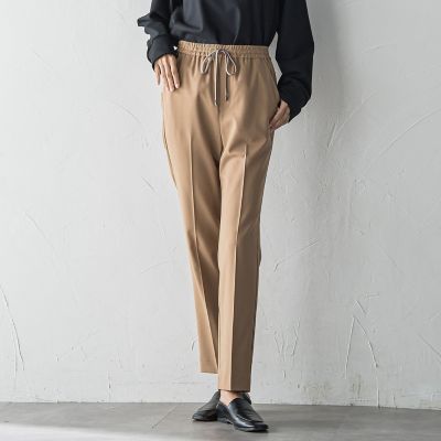 la.f...（Women）/ラ エフ "すっきり快適な履き心地"テーパードパンツ&#8810;洗濯機で洗える&#8811; 11キャメル パンツ・ズボン【三越伊勢丹/公式】
