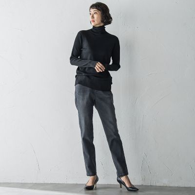 WEB限定】”あたたか美脚”裏起毛デニム | la.f（Women）/ラ エフ