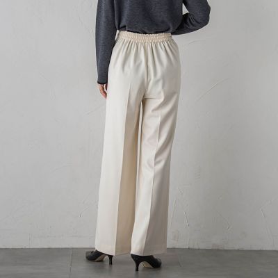 エクセレントウォーム裏起毛ワイドパンツ | la.f（Women）/ラ エフ