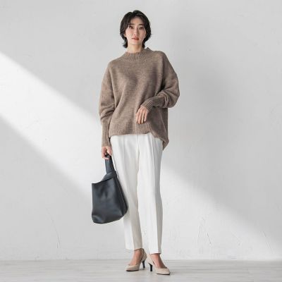 両面起毛2WAYストレッチテーパードパンツ | la.f (Women)/ラ