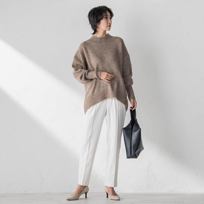 両面起毛2WAYストレッチテーパードパンツ | la.f (Women)/ラ