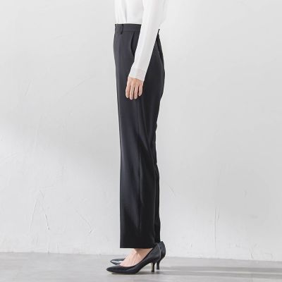 ハイストレッチカルゼストレートパンツ | la.f (Women)/ラ エフ