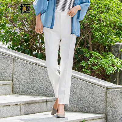 ＜la.f...（Women）＞【ＷＥＢ限定／＋５ｃｍ丈長め】【極・名品パンツ】シェルタリングテーパードパンツ