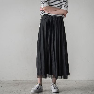 【ＷＥＢ限定色あり】リバーシブルチュールスカート≪洗濯機で洗える≫