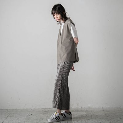 【ＷＥＢ＆ａｍｐ　一部店舗限定】ニュアンスプリーツナロースカート