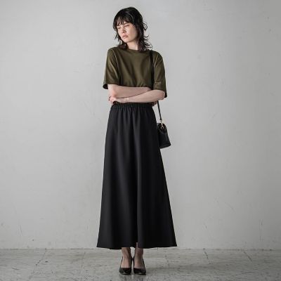 【ＷＥＢ限定】リネンライクマーメイドスカート≪セットアップ対応／洗濯機で洗える≫