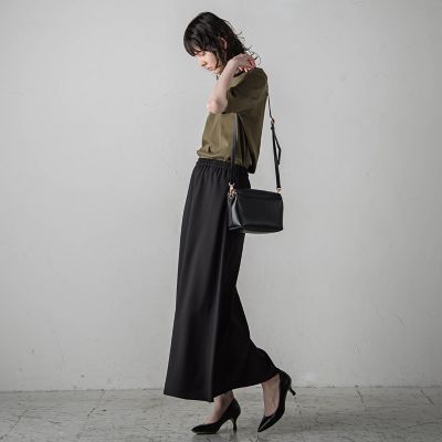 【ＷＥＢ限定】リネンライクマーメイドスカート≪セットアップ対応／洗濯機で洗える≫