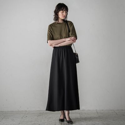 【ＷＥＢ限定】リネンライクマーメイドスカート≪セットアップ対応／洗濯機で洗える≫