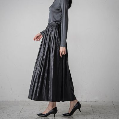 【カタログ掲載】割繊ギャザースカート≪手洗い可能≫