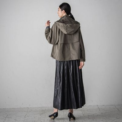 【カタログ掲載】割繊ギャザースカート≪手洗い可能≫