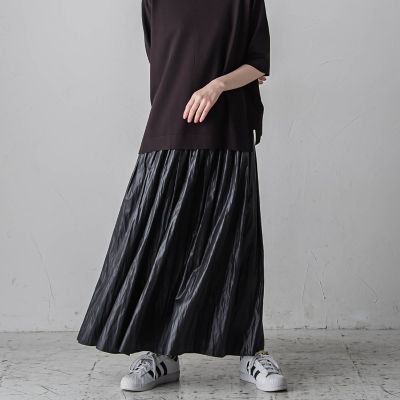【カタログ掲載】割繊ギャザースカート≪手洗い可能≫