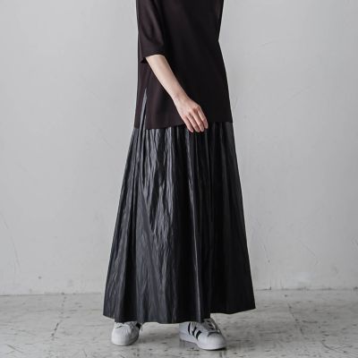 【カタログ掲載】割繊ギャザースカート≪手洗い可能≫