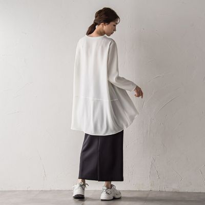 【ｂｉｙｏｒｉ】”すっきり履ける”ストレッチナロースカート≪洗濯機で洗える≫