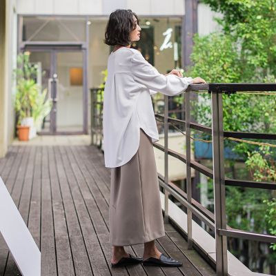 【ｂｉｙｏｒｉ】”すっきり履ける”ストレッチナロースカート≪洗濯機で洗える≫