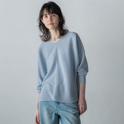 la.f...（Women）/ラ エフ 16GGALAXYニットプルオーバー≪手洗い可能≫