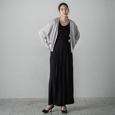 メッシュニットカーディガン≪手洗い可能≫