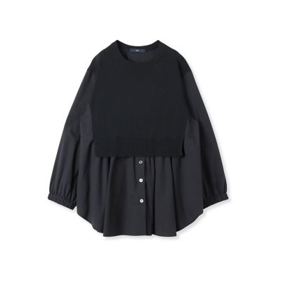 レイヤード風プルオーバー≪手洗い可能≫ レイヤード風プルオーバー≪手洗い可能≫ | la.f（Women）/ラ