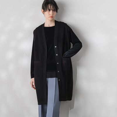 シアトルメッシュニットジレ≪手洗い可能≫